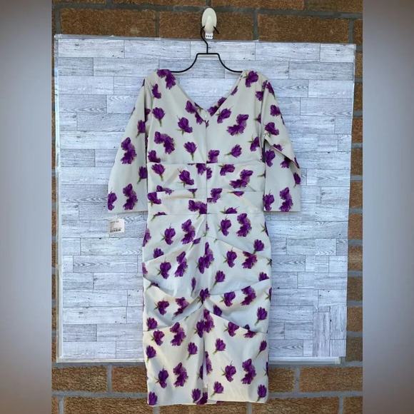 Samantha sung rockabilly Eva passion violet dress size 6 - Picture 8 of 14